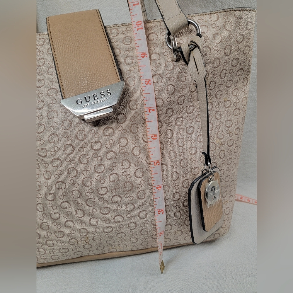 Guess Beige Tote Bag - Picture 15 of 15